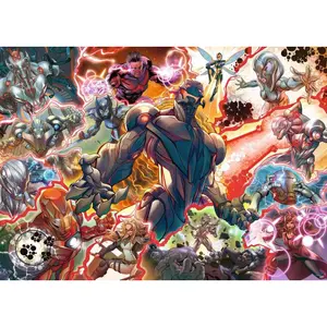 1000 pieces ultron puzzle - collection marvel villainous Ravensburger image-2