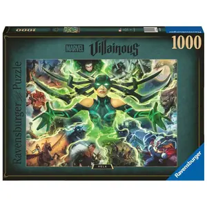 1000 pieces hela puzzle - collection marvel villainous Ravensburger image-0