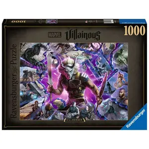 1000 piece killmonger puzzle - collection marvel villainous Ravensburger image-0