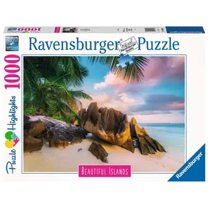 1000 pieces puzzle seychelles - dream islands highlights Ravensburger image-0