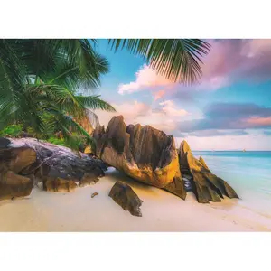 1000 pieces puzzle seychelles - dream islands highlights Ravensburger image-1