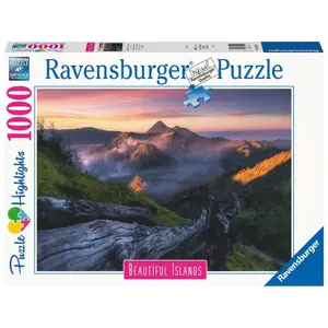 1000 piece jigsaw puzzle mount bromo - dream island highlights Ravensburger image-0