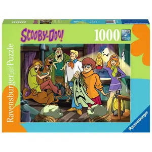 1000 pieces puzzle scooby-do and company Ravensburger image-1