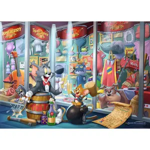 1000 pieces puzzle the glory of tom &amp; jerry Ravensburger image-1