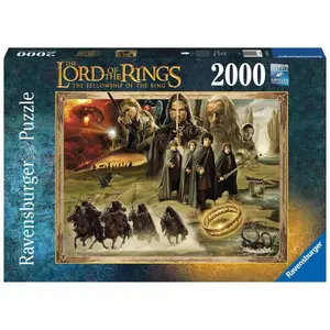 Puzzle 2000 pieces the community of the ring / lord of the rings Ravensburger image-0