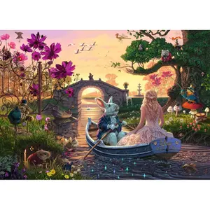 1000 pieces puzzle Wonderland Ravensburger image-0