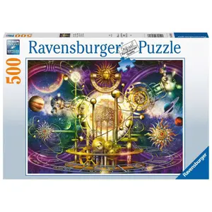 500 pieces golden solar system puzzle Ravensburger image-0