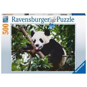 Puzzle 500 pieces the panda Ravensburger image-0