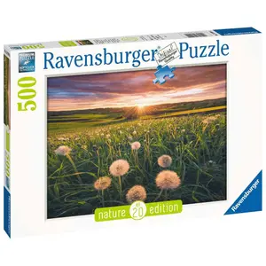 Puzzle 500 pieces dandelions at dusk Ravensburger image-0