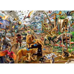 1000 piece puzzle the living museum Ravensburger image-1