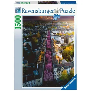 1500 pieces puzzle bonn in flowers Ravensburger image-0