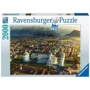 Puzzle 2000 pieces pisa and monte pisano Ravensburger image-0