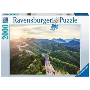 Puzzle 2000 pieces the great wall of chine Ravensburger image-0