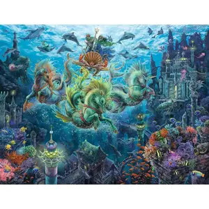 2000 pieces underwater puzzle Ravensburger image-1