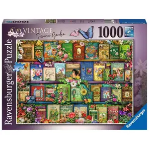 1000 piece puzzle gardening books Ravensburger image-1