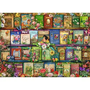 1000 piece puzzle gardening books Ravensburger image-0