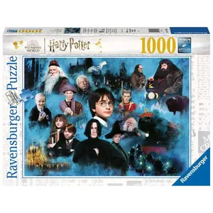1000 pieces puzzle the magic world ofharry potter Ravensburger image-0