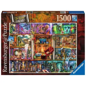 1500 piece puzzle the big library Ravensburger image-0