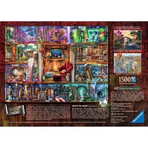 1500 piece puzzle the big library Ravensburger image-2