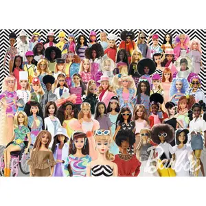 1000 pieces barbie puzzle Ravensburger image-1