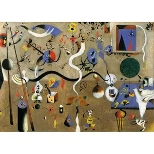 Puzzle of 1000 pieces art collection the harlequin carnival / joan miró Ravensburger image-1