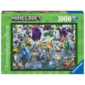 1000 pieces minecraft puzzle Ravensburger image-1