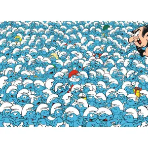 1000 pieces smurfs puzzle Ravensburger image-0