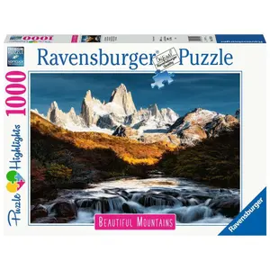 1000-piece puzzle le fitz roy, Patagonie Ravensburger Patagonie image-1
