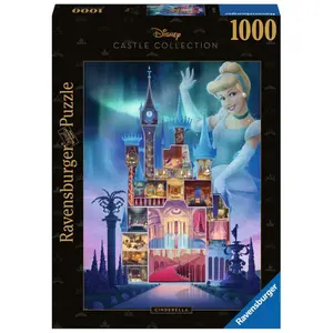 1000-piece puzzle Disney princess castle collection Ravensburger Cendrillon image-0