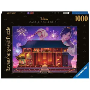 1000-piece puzzle Disney princess castle collection Ravensburger Mulan image-0
