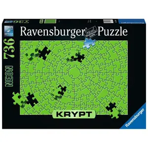 736-piece krypt puzzle Ravensburger Neon Green image-0