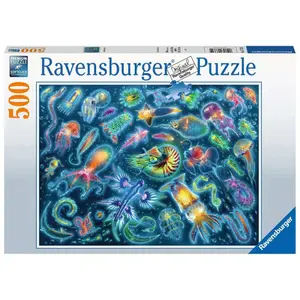 500-piece colorful underwater species puzzle Ravensburger image-0