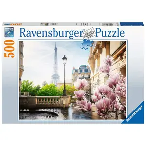 500-piece puzzle Spring in Paris Ravensburger image-0
