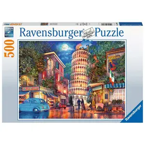 500-piece puzzle A night in Pisa Ravensburger image-0