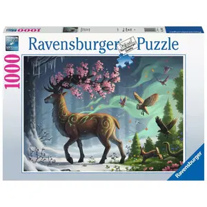 Spring deer 1000-piece puzzle Ravensburger image-1