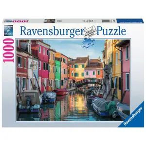 1000-piece puzzle burano, italy Ravensburger image-1