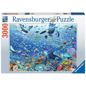 3000-piece colorful underwater puzzle Ravensburger