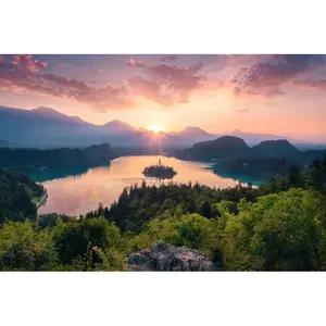 3000 bitars pussel med lac de bled, Slovénie Ravensburger Slovénie image-1