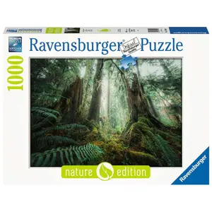 1000-piece jigsaw puzzle in nature forest edition Ravensburger image-1