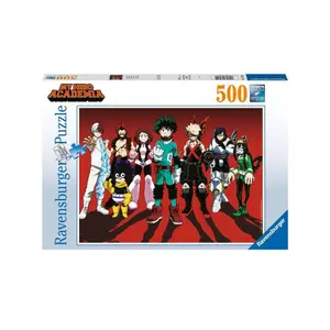 500-piece superhero puzzle nature edition Ravensburger My Hero Academia image-0