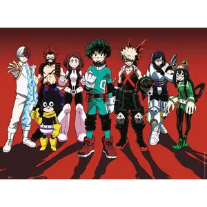 500-piece superhero puzzle nature edition Ravensburger My Hero Academia image-1