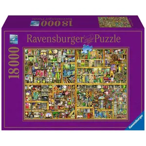 puzzle da 18000 pezzi biblioteca magica xxl Ravensburger Colin Thompson image-1