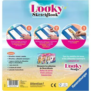 Looky sketch book summertime Ravensburger image-1