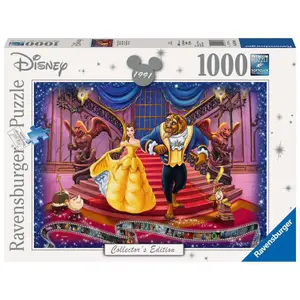1000 pieces jigsaw puzzle beauty and the beast - collection disney Ravensburger image-0