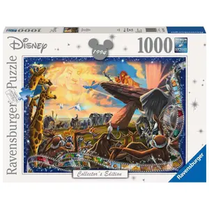 1000 pieces puzzle the lion king - collection disney Ravensburger image-0
