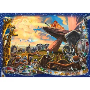 1000 pieces puzzle the lion king - collection disney Ravensburger image-1