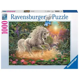 1000 pieces mystic unicorn puzzle Ravensburger image-0