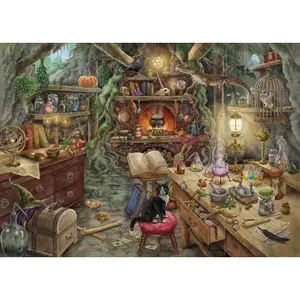 759 piece jigsaw puzzle escape witch's kitchen Ravensburger image-1