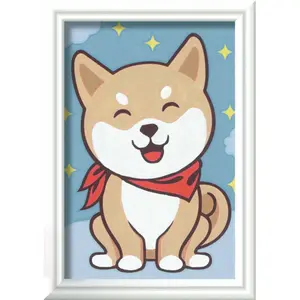 Art number mini adorable shiba inu Ravensburger image-1