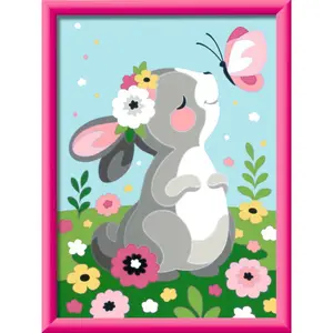 Medium art number rabbit and butterfly Ravensburger image-1